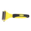 Pet Dematting Comb Stainless Steel Effective Ergonomic Pet Deshedding Tool
