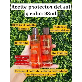Terramar Aceite Rojo De Sol Y Color Para El Cabello