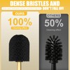 BESy Toilet Brush and Holder, Toilet Cleaner Bowl Set with
