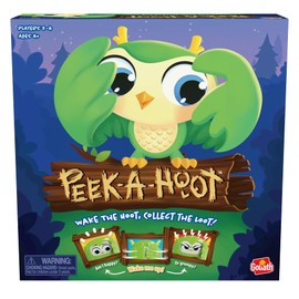 Peek-A-Hoot - Race to Collect Your Loot Without Angering The Hoot - Owl Board Game for Kids, Ages 4 and Up, 2-4 Players