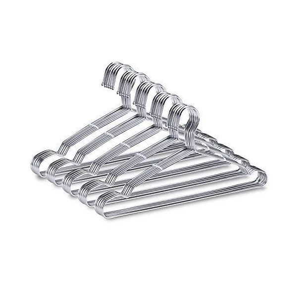 FSUTEG Wire Hangers, Clothes Hangers 50 Pack Heavy Duty Stainless
