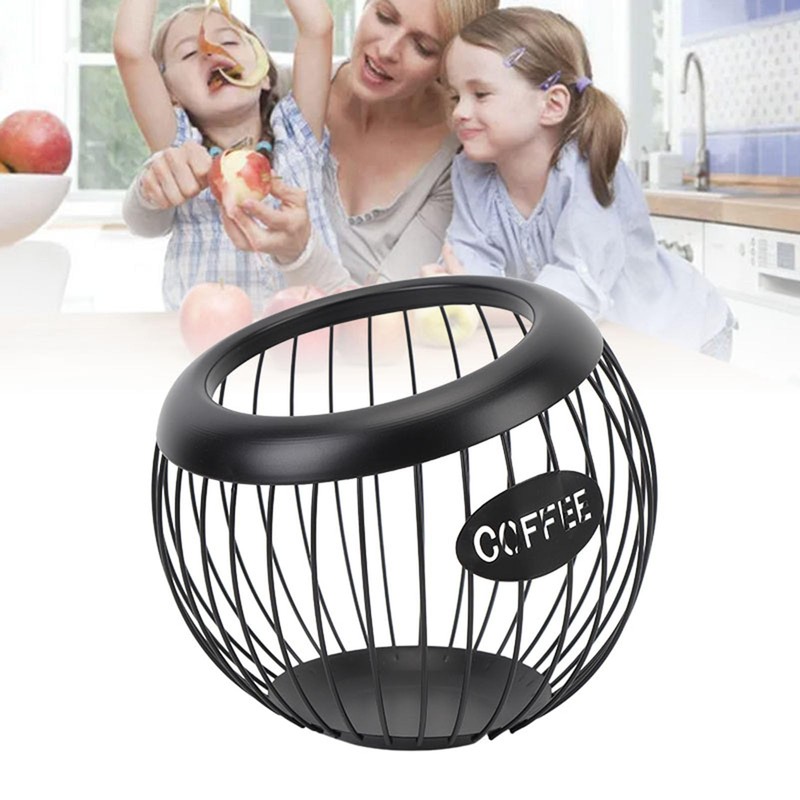 gernie Coffee Pod Holder, Black, 1 Set, 1 Item, 1