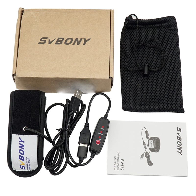 SVBONY SV172 Dew Heater Strip 320 mm Lens Heater Warmer