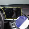 car-attention GPS Navigation Screen Protector Film Cover trim Fit For