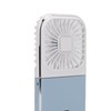 Foldable Necklace Fan Folding Digital Desktop Mobile Phone Holder Small