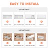 4x12 Inch Vent Filters for Home Floor Register Ceiling ULTRA
