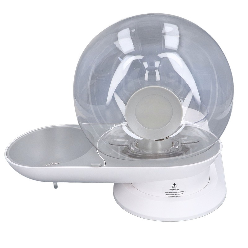 Pet Water Dispenser Food Feeder Cat Automatic Drinking Snail Shape