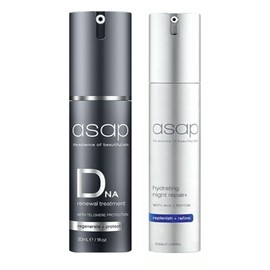 asap DNA Renewal Treatment and Hydrating Night Repair+ Bundle