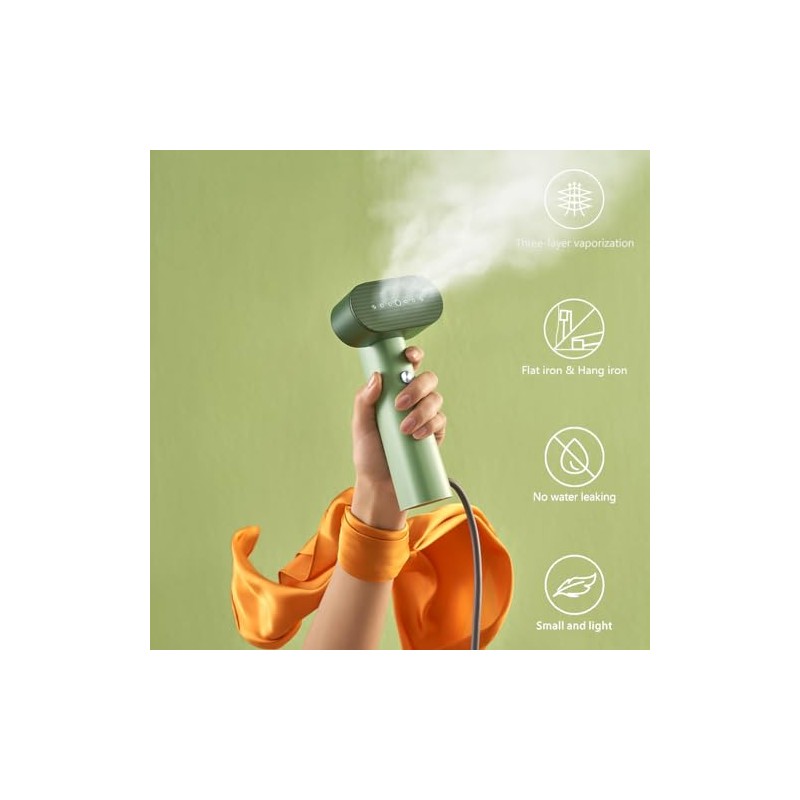 Nexdoo G6 Portable 2-in-1 Clothes Steamer - Travel Friendly