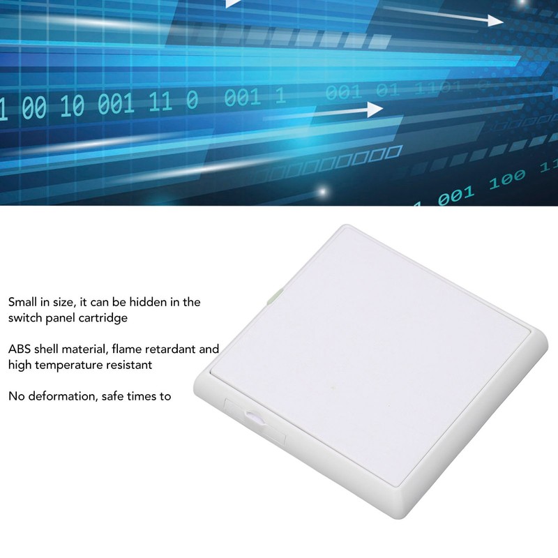 Wireless Light Switch Kit Single Channel 433.92MHz Remote Wireless Switch