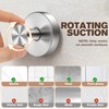 2 Pack Suction Cup Hooks for Shower Stainless Steel, Suction