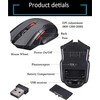ELLENNE Ratón Gaming inalámbrico inalámbrico 1200 DPI 6 teclas óptico