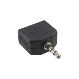InLine® Audio adaptor, InLine®, 3.5mm M to 2x 3.5mm F, stereo