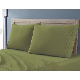 2000 Juego De Sábanas 2000 Hilos Individual, Suavidad Máxima