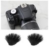 eMagTech 10PCS Mini Microphone Furry Windscreen Camera Mic Wind Muff