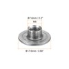 sourcing map M6 T-nuts, 50pcs Carbon Steel Tee Nut Round