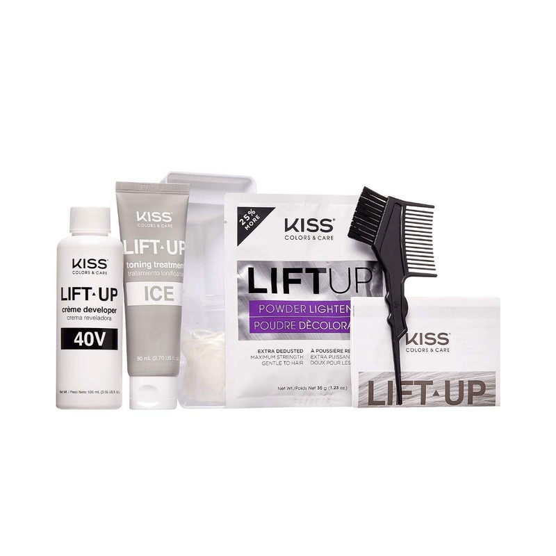 KISS Lift Up Complete Hair Bleach Kit with Revitalizing Plex
