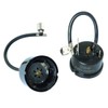 MEETOOT 2pcs 1/3HP-250W Refrigerator Thermal Overload Protector Compressor Replacement Part