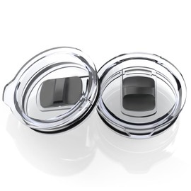 20 oz Tumbler Lid, MagSlider Lids Replacement for Yeti Tumbler,10/24 oz Mug and 10 oz Lowball, 2 Pack Travel Spill Proof Cup Lids for Ozark Trail, Old Style Rtic, BPA Free