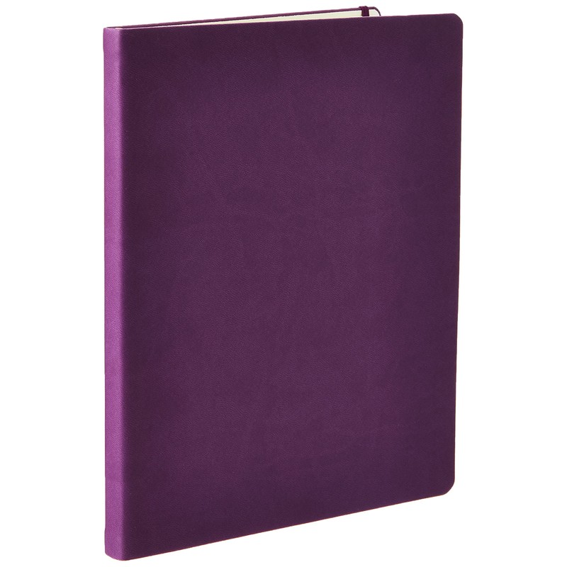 Castelli RQ27/25-477 Large Lined Ruled Tucson Notebook - Purple