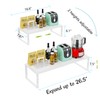 Jojocross Expandable Adjustable Stackable Kitchen Organizer, Spice Rack,Metal Pantry Storage