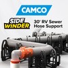 Camco Sidewinder 30-Ft RV Sewer Hose Support - Flexible Telescoping