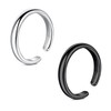 Mayhoop Vintage Toe Rings for Men Surgical Steels Adjustable Open