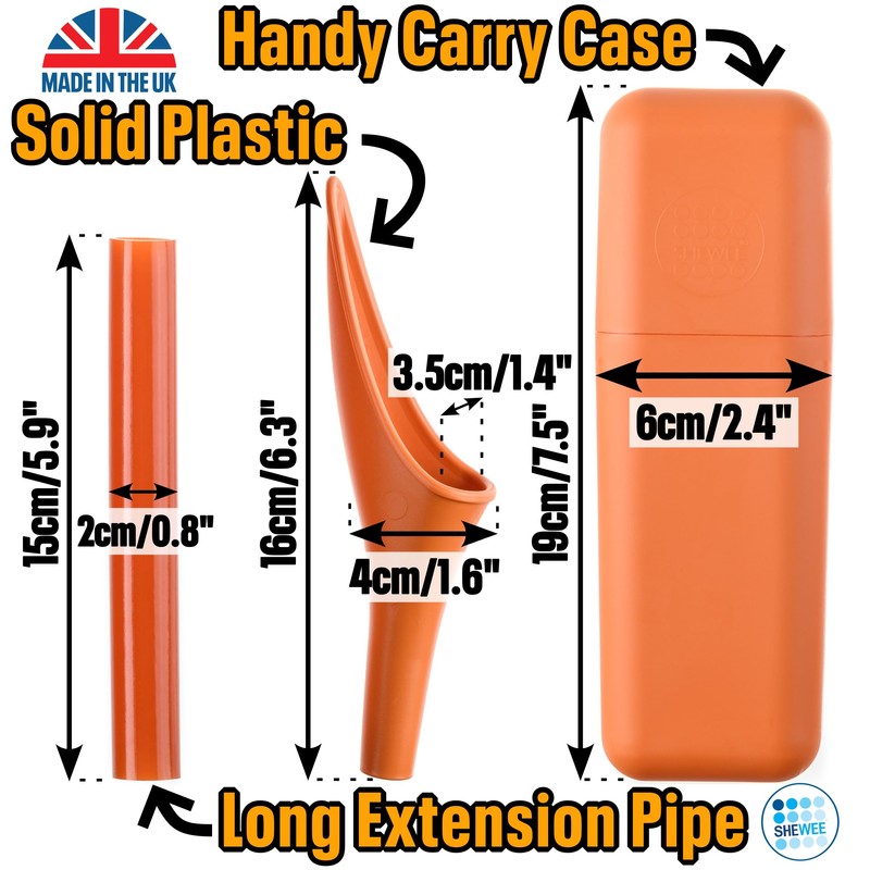 SHEWEE Extreme Female Urinal – UK Made Reusable Stand to