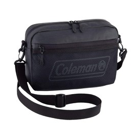 Coleman Shield Shoulder Pouch, Men's, Women's, Unisex, Pouch, 3.5L, Waterproof, Water Repellent, heather black, F