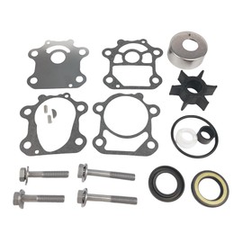 SLSRPMT 6CJ-W0078-00-00 6CJ-W0078-01-00 Water Pump Impeller Repair Kit for Yamaha Outboard 70 HP F70LA 0310 0410 0112 0411 4 Stroke Replace Sierra Marine 18-3494