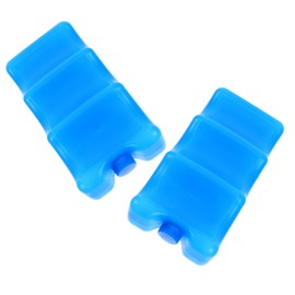 Totority 2 Pcs Breastmilk Bottle Ice Pack Ice Box Cooler for Breast Milk Multipurpose Lunch Box Freezer Packs