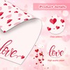 FANOST Valentine‘s Letter Paper Set - 60 Sheets A4 A4