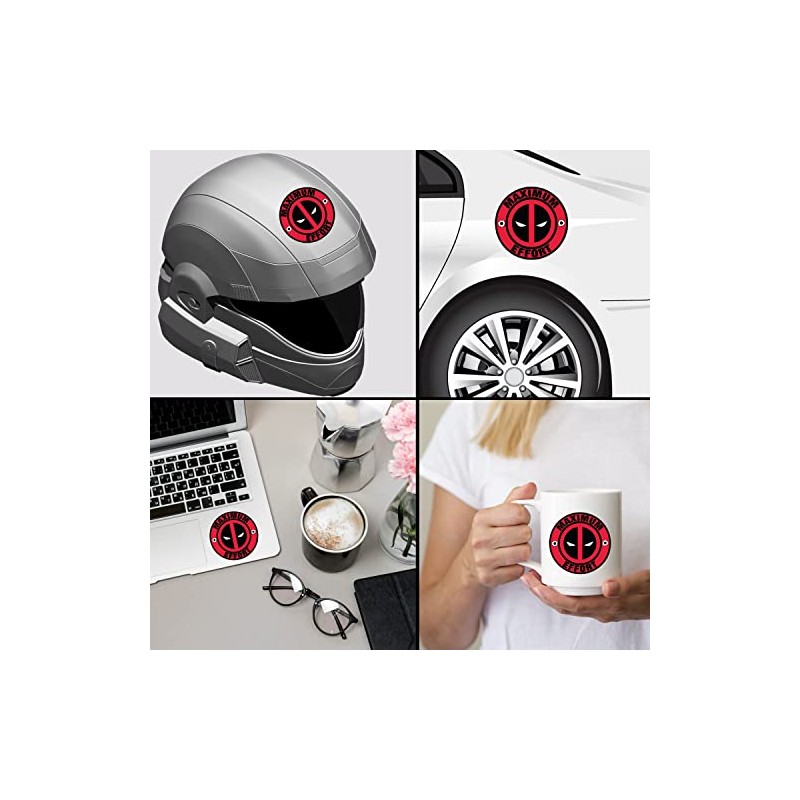 Deadpool Decal Maximum Effort Vinyl Sticker