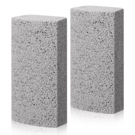 Loopeer 2 Pcs Pet Hair Remover Pumice Stone for Dog Cat Hair Removal Cleaning Pet Fur Stone 6 Inch Dog Fur Cleaning Tool for Car Interior Bedding Carpet Couch Furniture(3.74 x 2 x 1.6 In)