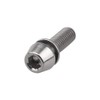 Wanyifa Titanium Ti Allen Hex M5x16 18mm Tapered Head Bolt
