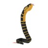 Wild Republic Coilkins Black Fanged Mangrove, Stuffed Animal, 12 Inches,