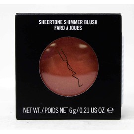 MAC Sheertone Shimmer Blush Peachtwist for Women, 6g/0.21 ounce