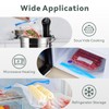 Sous Vide Bags Reusable 24 Pcs, Reusable Vacuum Seal Bags