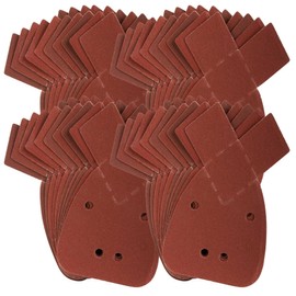 Silverline 735720 Hook & Loop Detail Sander Sheets (40) with 2 Tips 140mm 240 Grit