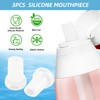 Bottle Filter Mouthpiece Replacement for Brita Water Bottle,3 Pcs Silicone