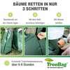 treebag Tree Watering Bag 1 x 75 L in Green