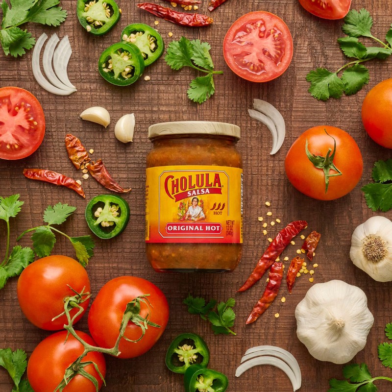 Cholula Salsa, Original Hot, Spicy Salsa For Tacos, Enchiladas, Queso,
