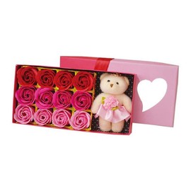 Poppy Nagoya Soapflower Artificial Flower Bouquet Gift Soap Flower S-087 Pink