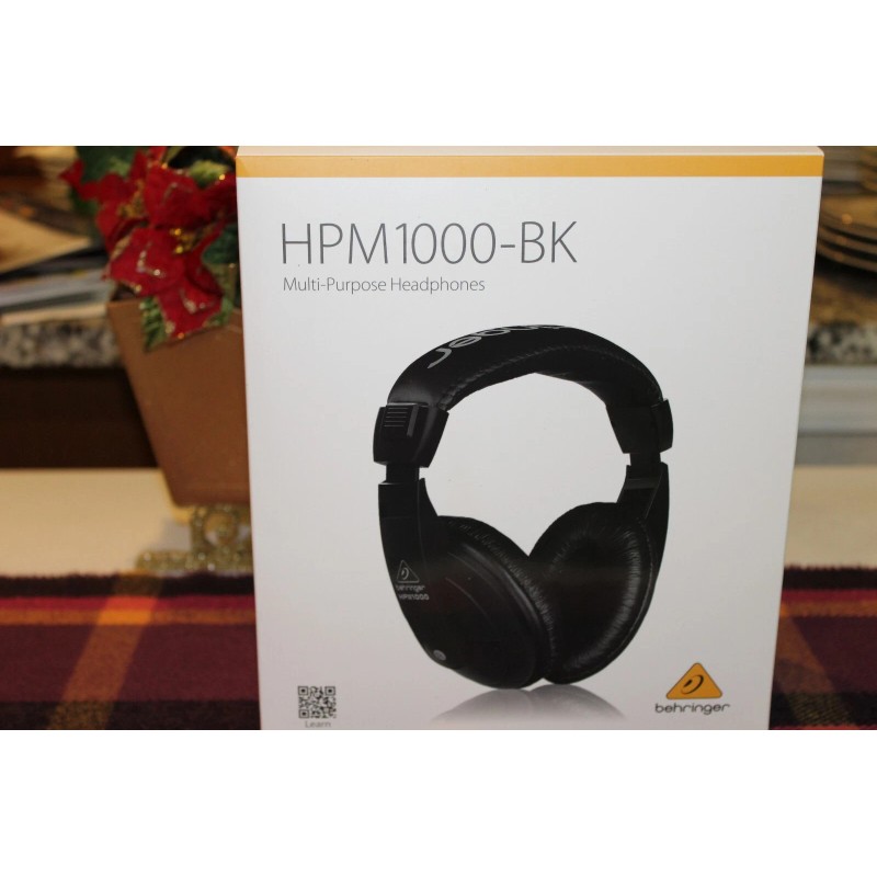 Behringer HPM1000-BK Multipurpose Headphones NEW