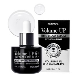 ¡mimmua! Suero de bloque de tiempo Volume UP Complejo Volufiline & Beta Glucan