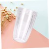 MAGICLULU 18oz Cups Replacement Plastic Mixing Cup for Blender Juice