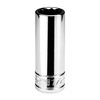Capri Tools 17 mm Deep Socket, 3/8 in. Drive, 12-Point,