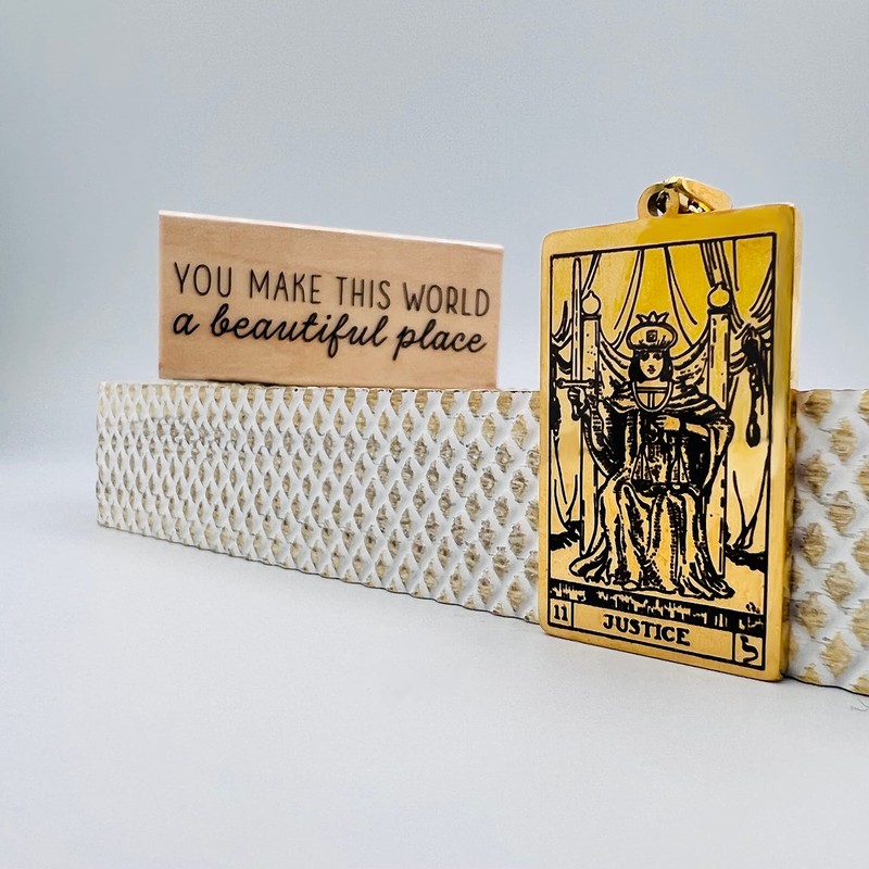 Tarot Necklace for Men & Women - Hip Hop Jewelry