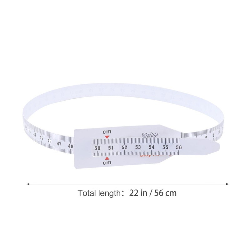 VILLCASE 6pcs Head Circumference Tape Measure, Plastic Reusable Newborn Head