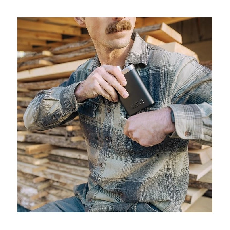 YETI Rambler Hip Flask, Tropical Pink, 7 oz